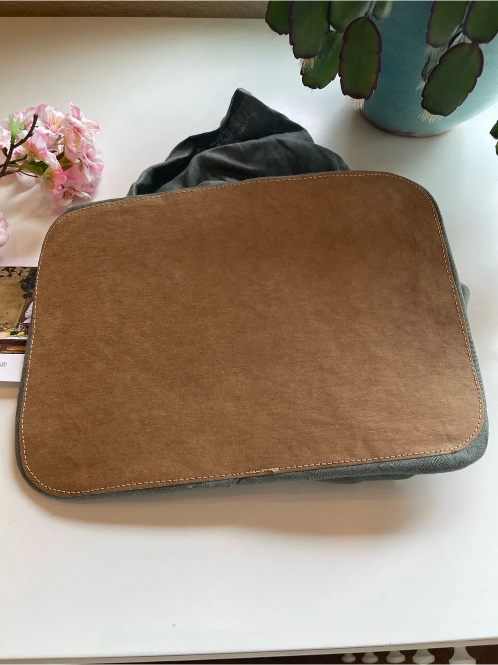Uashmama Fiocco Linen Bread/Storage Bag
